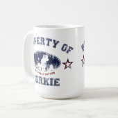 Yorkie Kaffeetasse (Vorderseite Links)