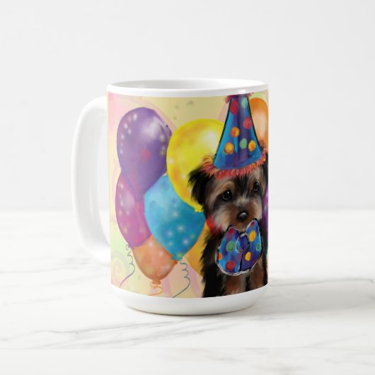 YORKIE KAFFEETASSE (Vorderseite Links)