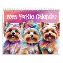 Yorkie-Kalender 2025