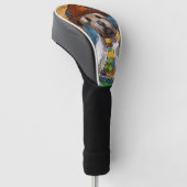 Yorkie Koch Golf Headcover (angewinkelt)