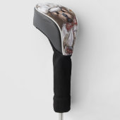 Yorkie Koch Golf Headcover (angewinkelt)