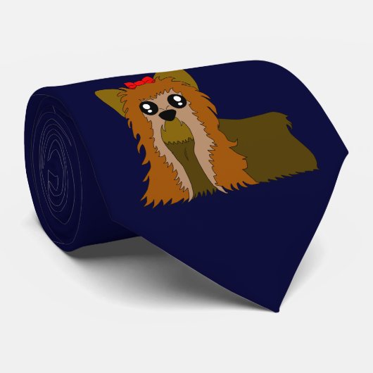 Yorkie Krawatte #2 (Gerollt)