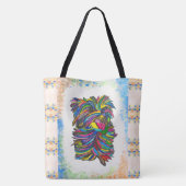 Yorkie Liebe BG Tote Bag Tasche (Rückseite)