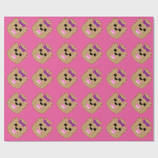 Yorkie Liebe Geschenkpapier (Flach)