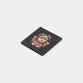 Yorkie Liebe Post-It Notes - Valentinenstationerie Klebezettel (angewinkelt)