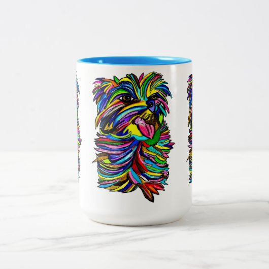 Yorkie Liebe Tasse (Mittel)