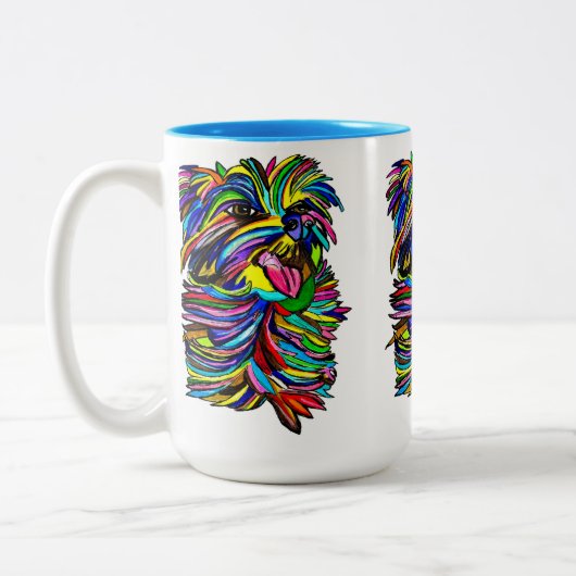 Yorkie Liebe Tasse (Links)