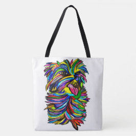 Yorkie Liebe Tote Bag Tasche
