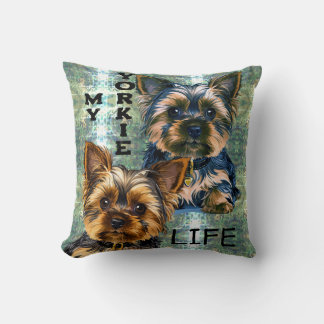 Yorkie Life Kissen