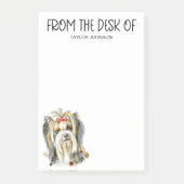 Yorkie Lover Post-it Klebezettel (Vorderseite)