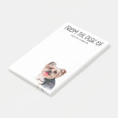Yorkie Lover Post-it Notes Klebezettel (angewinkelt)