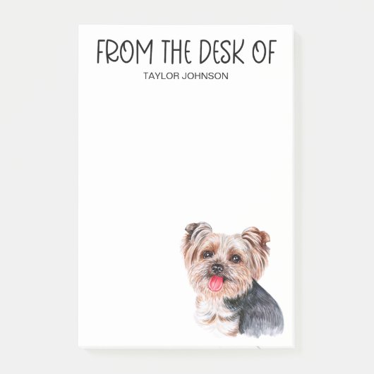 Yorkie Lover Post-it Notes Post-it Klebezettel (Vorderseite)