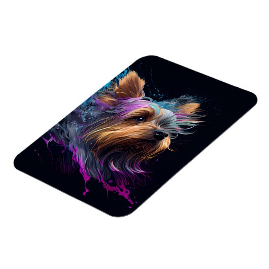 Yorkie Magnet (Linke Seite)