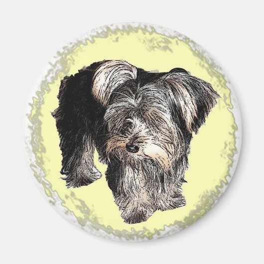 Yorkie Magnet (Vorne)