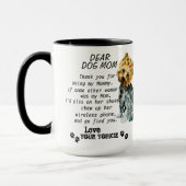 Yorkie Mama Best Quote Tasse (Links)