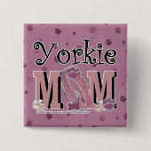 Yorkie MAMA Button (Vorderseite)