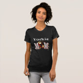 Yorkie Mama Geschenke T-Shirt (Vorne ganz)