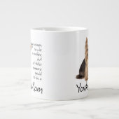 Yorkie Mama Jumbo Tasse (Vorderseite)