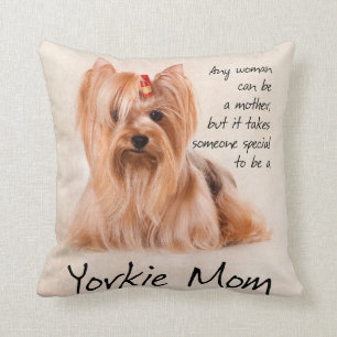 Yorkie Mama-Kissen Kissen