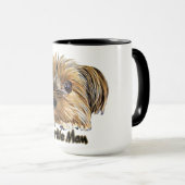 Yorkie Mama Niedlich Yorkshire Terrier Yorkie Gesi Tasse (VorderseiteRechts)