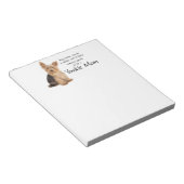 Yorkie Mama Notepad Notizblock (angewinkelt)