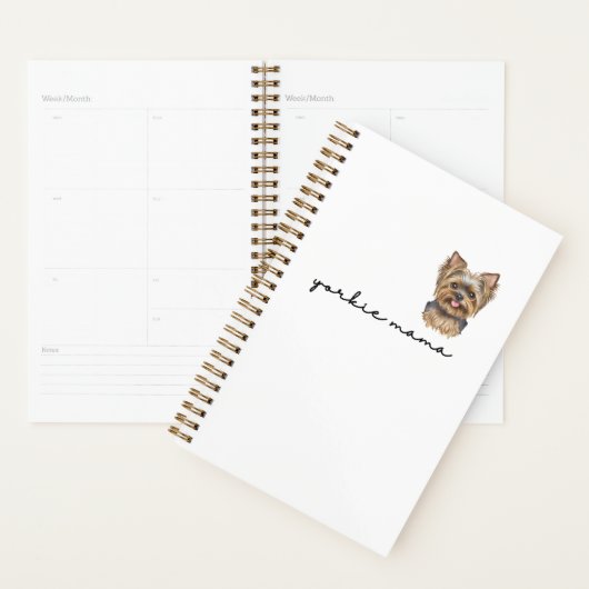 Yorkie Mama Planner Planer (Anzeige)