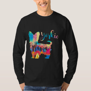 Yorkie Mama Profil Yorkshire Terrier Hundemutter G T-Shirt
