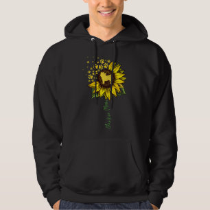 Yorkie-Mama Sonnenblume Yorkshire Terrier Hundemam Hoodie