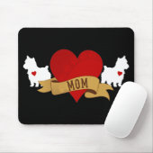 Yorkie Mama [Tätowierungsart] Mousepad (Mit Mouse)