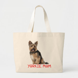 Yorkie-Mama Welpenhund Geschenk Süßer Yorkshire Te Jumbo Stoffbeutel