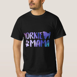 Yorkie Mama Yorkshire Maltese Terrier Dog Mama T-S T-Shirt