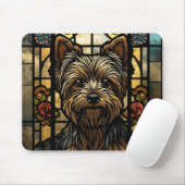 Yorkie-Mauspad Mousepad (Mit Mouse)