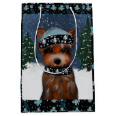 Yorkie Mittlere Geschenktüte (Vorderseite)