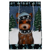 Yorkie Mittlere Geschenktüte (Rückseite)
