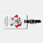 Yorkie Mode-Trieb | addieren Ihren Namen Gepäckanhänger (Vorderseite horizontal)