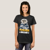 Yorkie Mom Yorkshire Terrier Dog Owner T-Shirt (Vorne ganz)