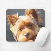 Yorkie Mousepad (Mit Mouse)