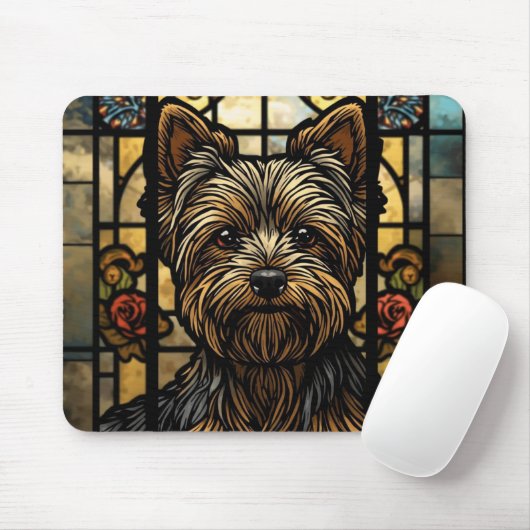 Yorkie Mousepad (Mit Mouse)