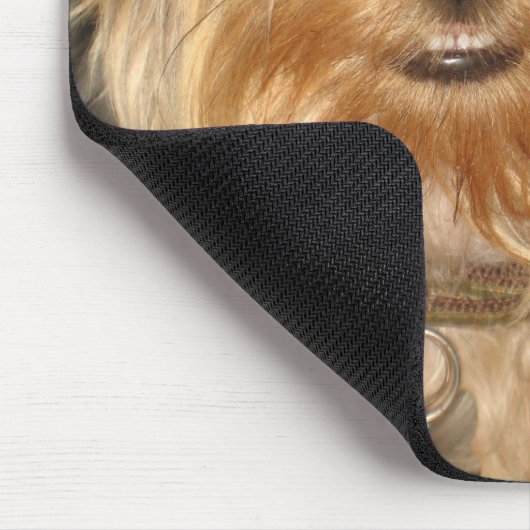 yorkie mousepad (Ecke)