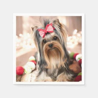 Yorkie Napkins Serviette