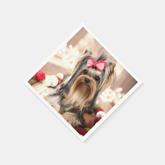 Yorkie Napkins Serviette (Ecke)