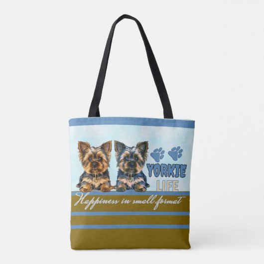 Yorkie niedlich tasche (Rückseite)