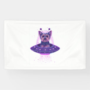 Yorkie - Out-of-the-World-Hund Banner