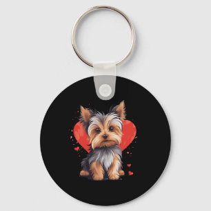 Yorkie Owner Mama Vater Yorkshire Terrier Dog Love Schlüsselanhänger