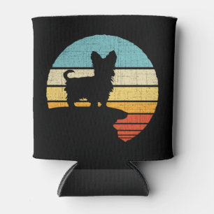 Yorkie Owner Retro Vintag 60er 70er Dog Lover Dosenkühler