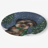 YORKIE PAPPTELLER (Schrägansicht)