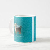 Yorkie - Pet Memorial - Angel Dog Kaffeetasse (Vorderseite Links)