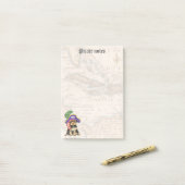 Yorkie Pirat Post-it Klebezettel (Auf Schreibtisch)