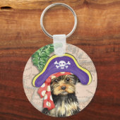 Yorkie Pirate Schlüsselanhänger (Vorderseite)