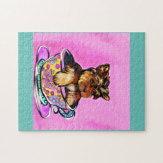 YORKIE POLO PUZZLE (Horizontal)